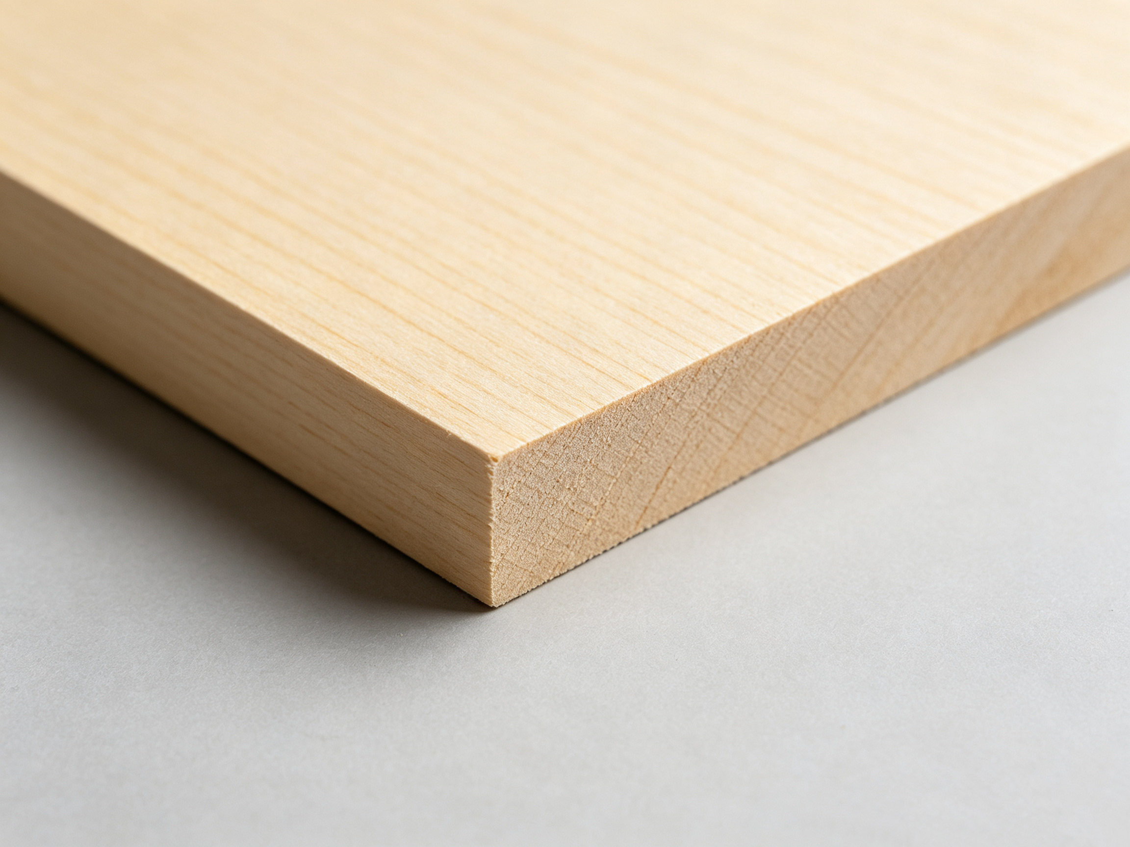 Russian birch board with high-density hardwood texture