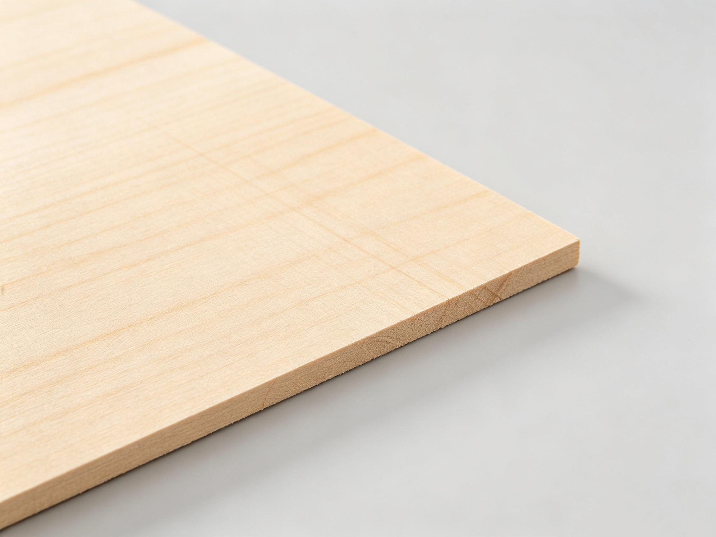 New Zealand pine board with even wood grain